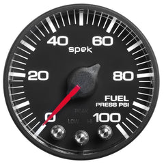 AutoMeter - Autometer Spek-Pro - Nascar 2-1/16in Fuel Press 0- 100 psi Bfb Ecu - Demon Performance