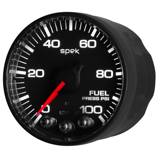 AutoMeter - Autometer Spek-Pro - Nascar 2-1/16in Fuel Press 0- 100 psi Bfb Ecu - Demon Performance