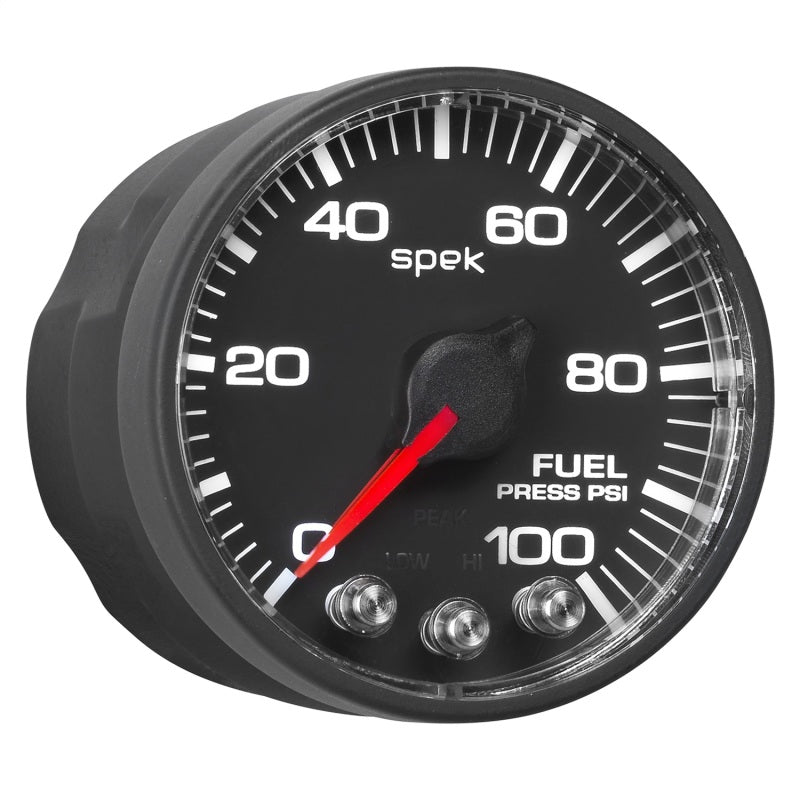 AutoMeter - Autometer Spek-Pro - Nascar 2-1/16in Fuel Press 0- 100 psi Bfb Ecu - Demon Performance