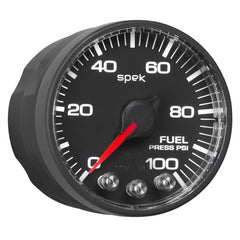 AutoMeter - Autometer Spek-Pro - Nascar 2-1/16in Fuel Press 0- 100 psi Bfb Ecu - Demon Performance