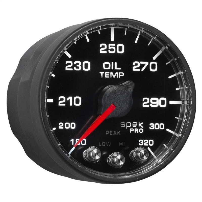 AutoMeter - Autometer Spek-Pro - Nascar 2-1/16in Oil Temp 180- 320F Bfb Ecu - Demon Performance