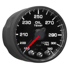 AutoMeter - Autometer Spek-Pro - Nascar 2-1/16in Oil Temp 180- 320F Bfb Ecu - Demon Performance