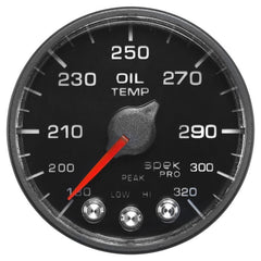 AutoMeter - Autometer Spek-Pro - Nascar 2-1/16in Oil Temp 180- 320F Bfb Ecu - Demon Performance
