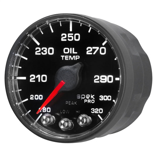 AutoMeter - Autometer Spek-Pro - Nascar 2-1/16in Oil Temp 180- 320F Bfb Ecu - Demon Performance
