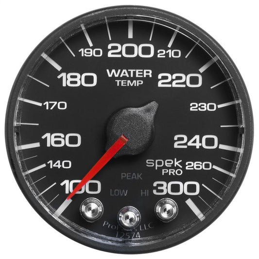 AutoMeter - Autometer Spek-Pro - Nascar 2-1/16in Water Temp 100- 300F Bfb Ecu - Demon Performance