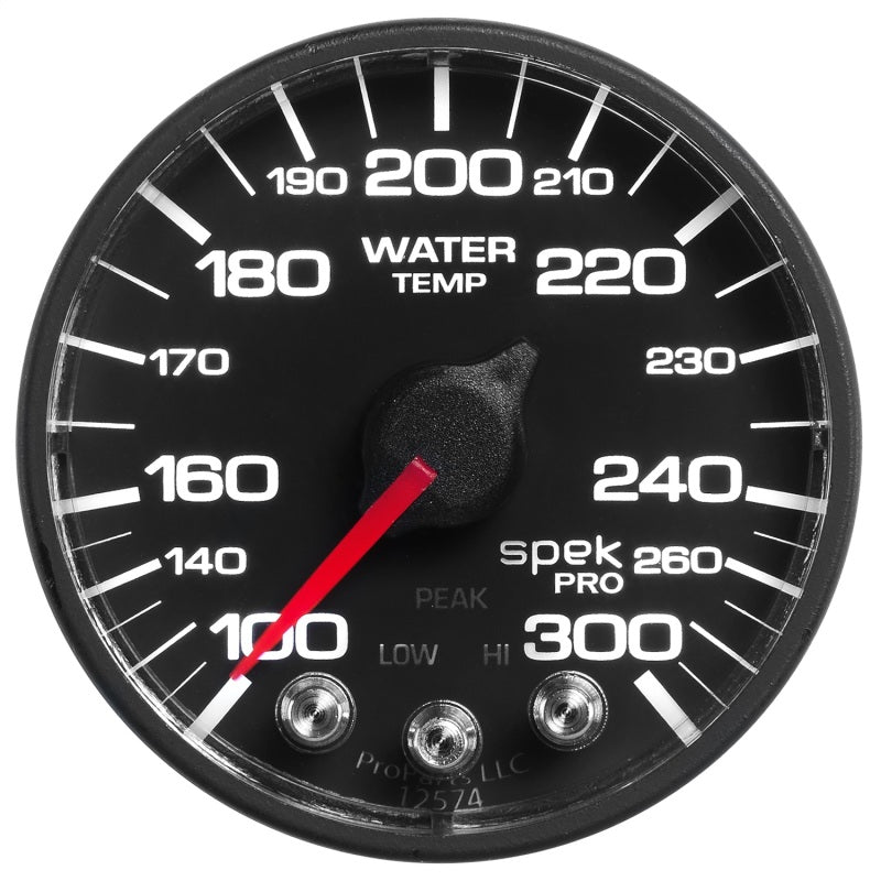 AutoMeter - Autometer Spek-Pro - Nascar 2-1/16in Water Temp 100- 300F Bfb Ecu - Demon Performance
