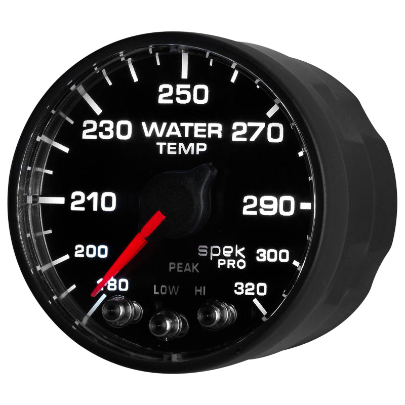 AutoMeter - Autometer Spek-Pro - Nascar 2-1/16in Water Temp 180- 320F Bfb Ecu - Demon Performance