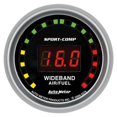 AutoMeter - Autometer Sport-Comp 52mm Digital Wideband Air/Fuel Ratio Street Gauge - Demon Performance