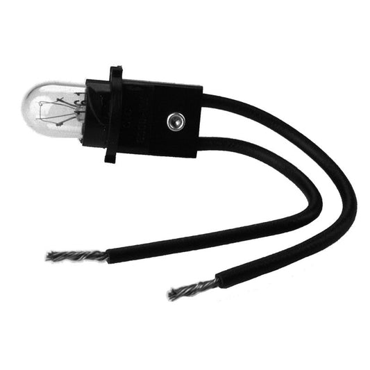 AutoMeter - Autometer T3 2.7W/4.6W/4.9W Wedge Twist In Light Bulb/Socket Assembly - Demon Performance