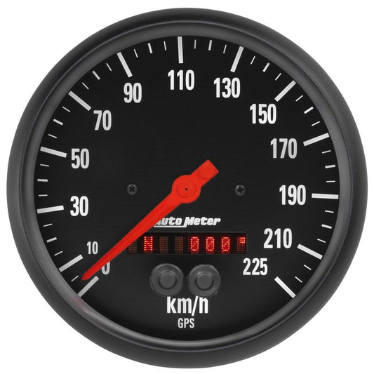 AutoMeter - Autometer Z Series 5in. 225KM/H (GPS) Speedometer Gauge - Demon Performance