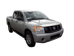 AVS - AVS 04-15 Nissan Armada Aeroskin Low Profile Hood Shield - Chrome - Demon Performance