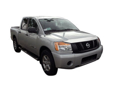 AVS - AVS 04-15 Nissan Armada Aeroskin Low Profile Hood Shield - Chrome - Demon Performance