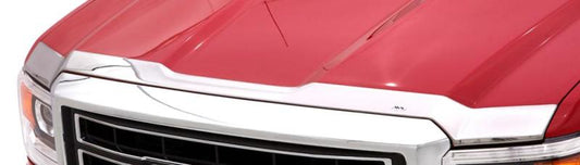 AVS - AVS 04-15 Nissan Armada Aeroskin Low Profile Hood Shield - Chrome - Demon Performance
