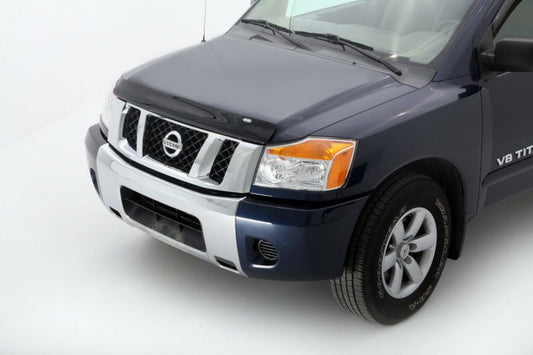 AVS - AVS 04-15 Nissan Armada Bugflector Medium Profile Hood Shield - Smoke - Demon Performance