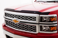 AVS - AVS 04-15 Nissan Titan Aeroskin II Textured Low Profile Hood Shield - Black - Demon Performance