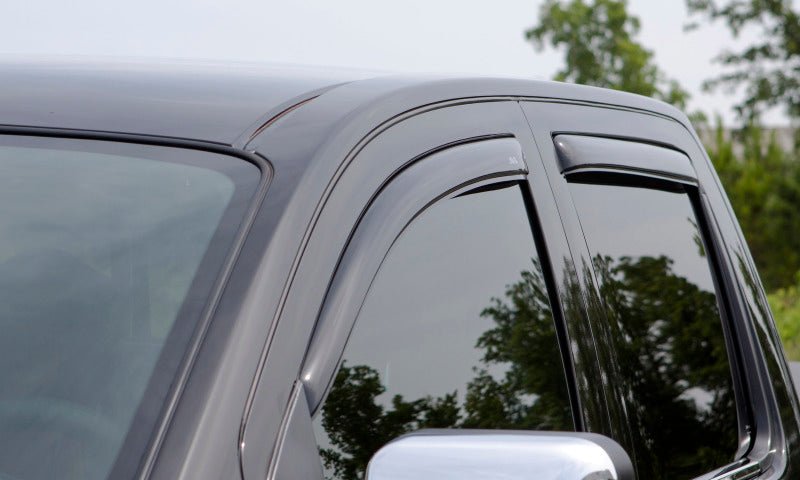 AVS - AVS 04-15 Nissan Titan Crew Cab Ventvisor In-Channel Front & Rear Window Deflectors 4pc - Smoke - Demon Performance