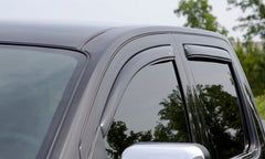 AVS - AVS 04-15 Nissan Titan Crew Cab Ventvisor In-Channel Front & Rear Window Deflectors 4pc - Smoke - Demon Performance