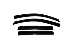 AVS - AVS 04-15 Nissan Titan Crew Cab Ventvisor Outside Mount Window Deflectors 4pc - Smoke - Demon Performance