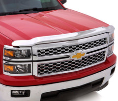 AVS - AVS 05-10 Jeep Grand Cherokee High Profile Hood Shield - Chrome - Demon Performance