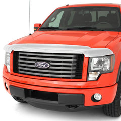 AVS - AVS 05-10 Jeep Grand Cherokee High Profile Hood Shield - Chrome - Demon Performance