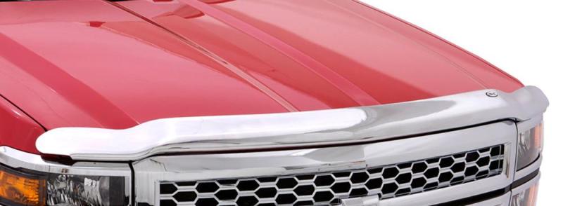 AVS - AVS 05-10 Jeep Grand Cherokee High Profile Hood Shield - Chrome - Demon Performance