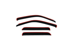 AVS - AVS 05-10 Jeep Grand Cherokee Ventvisor In-Channel Front & Rear Window Deflectors 4pc - Smoke - Demon Performance