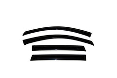 AVS - AVS 05-10 Jeep Grand Cherokee Ventvisor Outside Mount Window Deflectors 4pc - Smoke - Demon Performance