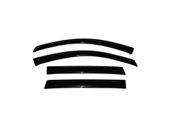 AVS - AVS 05-10 Jeep Grand Cherokee Ventvisor Outside Mount Window Deflectors 4pc - Smoke - Demon Performance