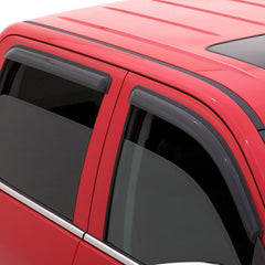 AVS - AVS 05-10 Jeep Grand Cherokee Ventvisor Outside Mount Window Deflectors 4pc - Smoke - Demon Performance