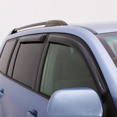 AVS - AVS 05-10 Jeep Grand Cherokee Ventvisor Outside Mount Window Deflectors 4pc - Smoke - Demon Performance