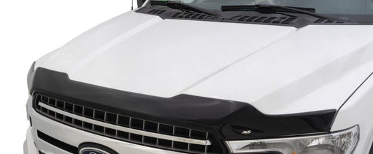 AVS - AVS 07-18 Dodge Challenger Aeroskin Low Profile Acrylic Hood Shield - Smoke - Demon Performance
