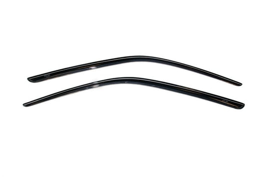AVS - AVS 08-18 Dodge Challenger Ventvisor Outside Mount Window Deflectors 2pc - Smoke - Demon Performance