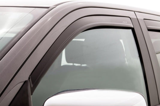 AVS - AVS 09-18 Dodge RAM 1500 Crew Cab Ventvisor In-Channel Window Deflectors 4pc - Matte Black - Demon Performance