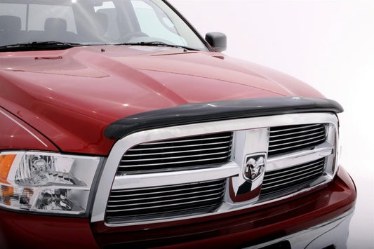 AVS - AVS 09-18 Dodge RAM 1500 (Excl. Rebel Models) Hoodflector Low Profile Hood Shield - Smoke - Demon Performance