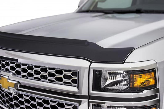 AVS - AVS 09-18 Dodge RAM 1500 (Excl. Sport Models) Aeroskin II Textured Low Profile Hood Shield - Black - Demon Performance