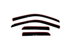 AVS - AVS 09-18 Dodge RAM 1500 Quad Cab Ventvisor In-Channel Front & Rear Window Deflectors 4pc - Smoke - Demon Performance