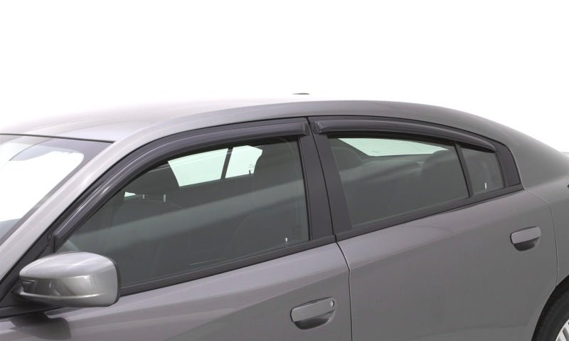 AVS - AVS 11-18 Dodge Charger Ventvisor Outside Mount Window Deflectors 4pc - Smoke - Demon Performance