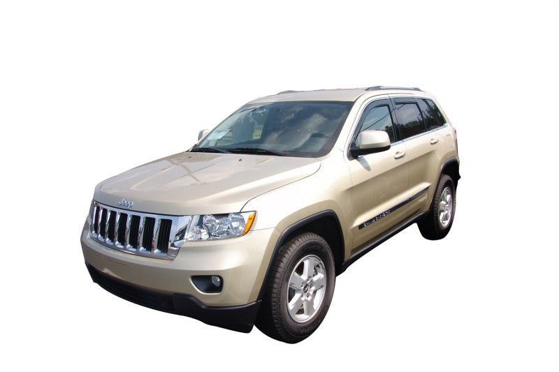 AVS - AVS 11-18 Jeep Grand Cherokee (Not L Model) Ventvisor In-Chnl FRT & RR Window Deflectors 4pc - Smk - Demon Performance