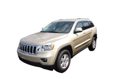 AVS - AVS 11-18 Jeep Grand Cherokee (Not L Model) Ventvisor In-Chnl FRT & RR Window Deflectors 4pc - Smk - Demon Performance