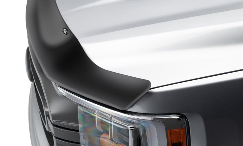 AVS - AVS 16-18 Nissan Titan XD Bugflector Medium Profile Hood Shield - Smoke - Demon Performance