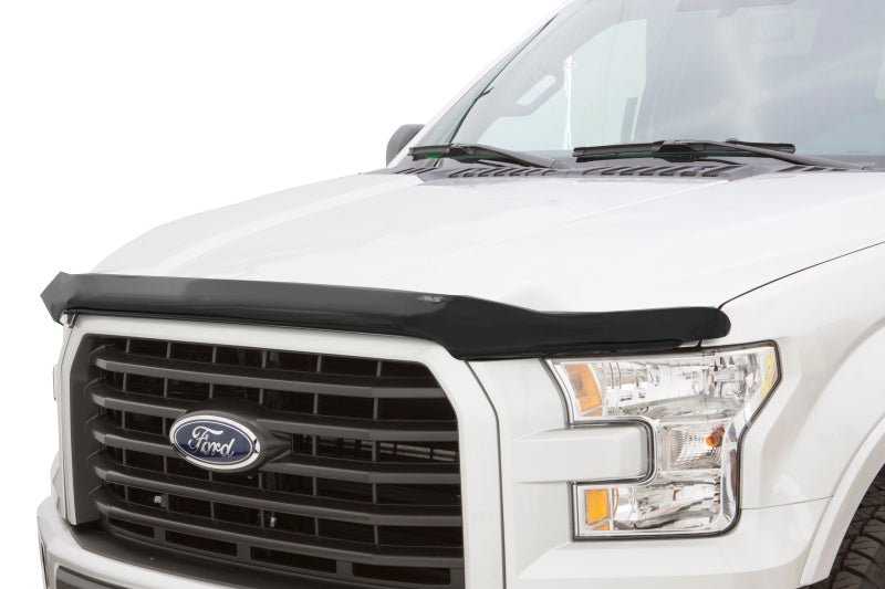 AVS - AVS 16-18 Nissan Titan XD Bugflector Medium Profile Hood Shield - Smoke - Demon Performance