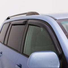 AVS - AVS 16-18 Nissan Titan XD Crew Cab Ventvisor Outside Mount Window Deflectors 4pc - Smoke - Demon Performance