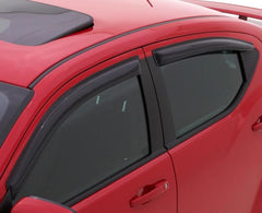 AVS - AVS 16-18 Nissan Titan XD Crew Cab Ventvisor Outside Mount Window Deflectors 4pc - Smoke - Demon Performance