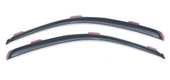 AVS - AVS 17-18 Nissan Titan Standard Cab Ventvisor In-Channel Window Deflectors 2pc - Smoke - Demon Performance