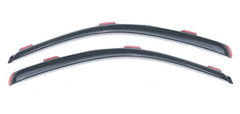 AVS - AVS 17-18 Nissan Titan Standard Cab Ventvisor In-Channel Window Deflectors 2pc - Smoke - Demon Performance