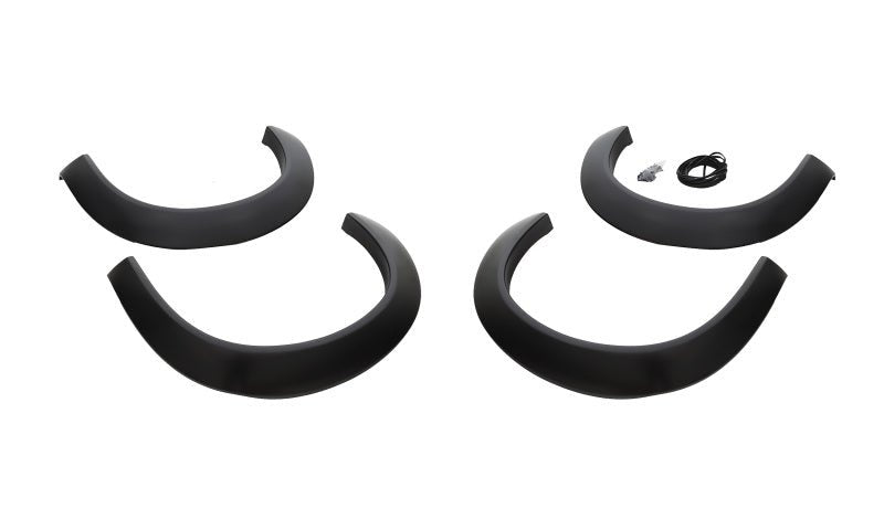 AVS - AVS 2008+ Dodge Challenger Smooth Front and Rear Fender Flares - Black (4 Pc) - Demon Performance