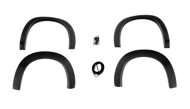 AVS - AVS 2008+ Dodge Challenger Smooth Front and Rear Fender Flares - Black (4 Pc) - Demon Performance