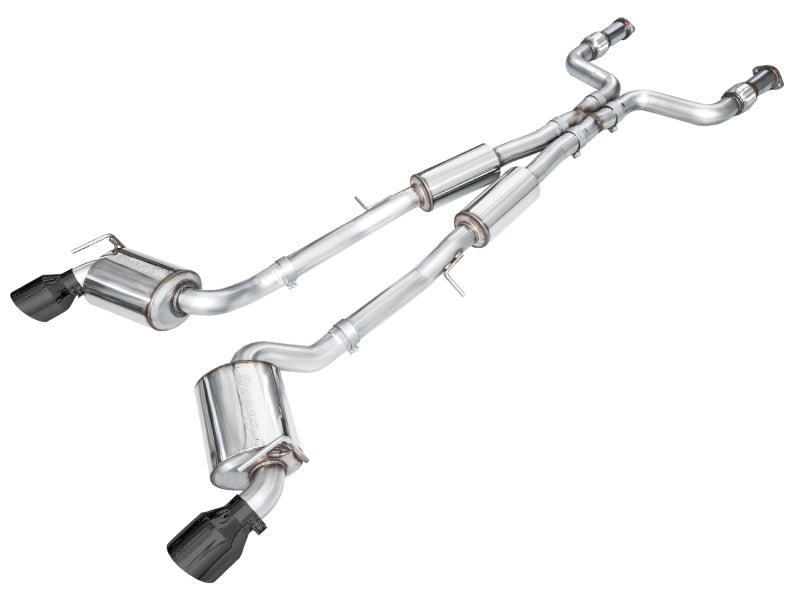 AWE Tuning - AWE 2023 Nissan Z RZ34 RWD Touring Edition Catback Exhaust System w/ Diamond Black Tips - Demon Performance
