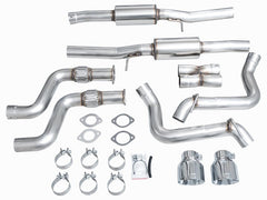 AWE Tuning - AWE 2023 Nissan Z RZ34 RWD Track Edition Catback Exhaust System w/ Chrome Silver Tips - Demon Performance