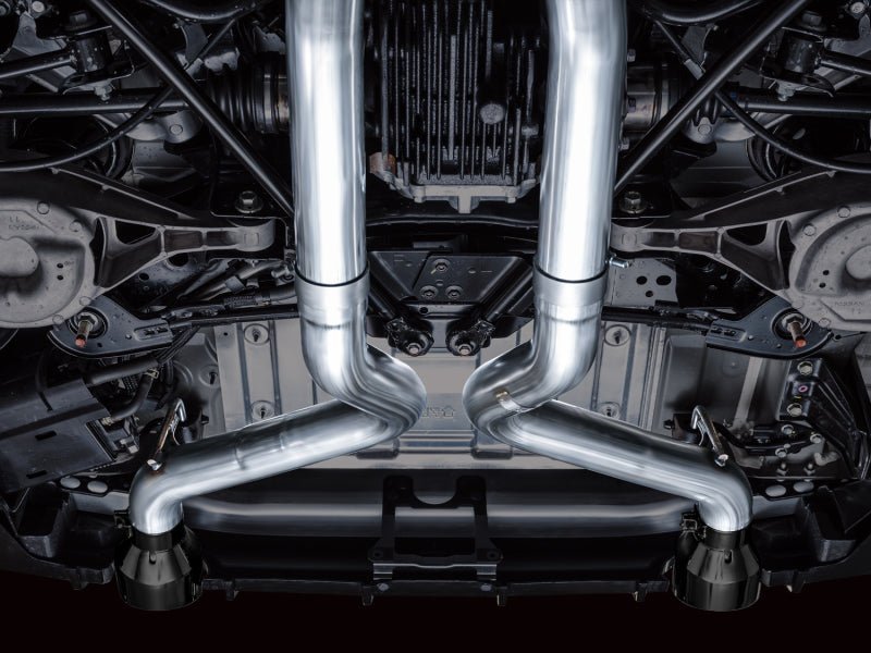 AWE Tuning - AWE 2023 Nissan Z RZ34 RWD Track Edition Catback Exhaust System w/ Diamond Black Tips - Demon Performance